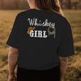 Whiskey Girl Cowgirl Hat Rope Alcohol Womens Back Print T-shirt Unique Gifts