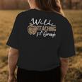 Wild About Teaching School Crew 1St Grade Teacher Squad Womens Back Print T-shirt Funny Gifts