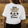 Funny Country Lover Graphic For Women And Girls Cowgirl Gift For Womens Womens Back Print T-shirt Unique Gifts