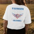 My Granddaughter My Soldier Airwoman Proud Air Force Grandma Womens Back Print T-shirt Unique Gifts