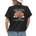 Believe In Holding Grudges Ill Heal In Hell Heart Rainbow Womens Back Print T-shirt Gifts for Her