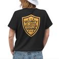 Big Brother Security Lil Sister Protection Squad Pregnancy Gifts For Sister Funny Gifts Womens Back Print T-shirt Gifts for Her