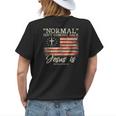Christian Normal Isnt Coming Back Jesus Is Gift Womens Back Print T-shirt Gifts for Her