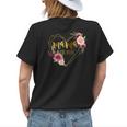 Floral Design Mothers Day And Birthday Present For New Mom Gift For Womens Womens Back Print T-shirt Gifts for Her