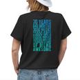 Funny 70Th Birthday Old Meter Funny 70 Year Old Gifts Womens Back Print T-shirt Gifts for Her