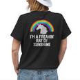 Funny Unicorn Rainbow Mothers Day Gift Mom Womens Cute Gifts For Mom Funny Gifts Womens Back Print T-shirt Gifts for Her
