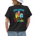 Funny Welcome Back To School Gifts For Teachers And Students Womens Back Print T-shirt Gifts for Her