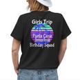 Girls Trip Punta Cana Dominican Republic Birthday Girl Squad Gift For Womens Womens Back Print T-shirt Gifts for Her