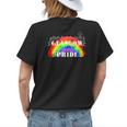 Glasgow Pride Rainbow For Gay Pride Womens Back Print T-shirt Gifts for Her