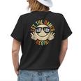 Groovy Field Day Games Funny Field Day Squad Teachers Kids Womens Back Print T-shirt Gifts for Her