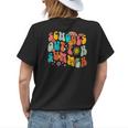 Groovy Last Day Of School Schools Out For Summer Teacher Women's T-shirt Back Print Gifts for Her