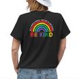 In A World Where You Can Be Anything Be Kind Gay Pride Lgbt Womens Back Print T-shirt Gifts for Her