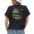 Labor & Delivery Nurse Summer Vacation Recharge Funny Nurse Womens Back Print T-shirt Gifts for Her
