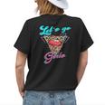 Let´S Go Girls Country Southern Western Leopard Pattern Womens Back Print T-shirt Gifts for Her