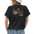 Love Leopard Sunflower Costume Gigi Gift Mothers Day Gift For Womens Womens Back Print T-shirt Gifts for Her