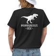 Mamasaurus Rex Mommysaurus Mothers Day Gift For Womens Mamasaurus Funny Gifts Womens Back Print T-shirt Gifts for Her