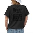 Never Underestimate The Power Of A Praying Grandma Gifts For Grandma Funny Gifts Womens Back Print T-shirt Gifts for Her