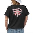 Nurses Week Gift Dedicated Nurse Floral Graphic Womens Back Print T-shirt Gifts for Her