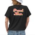 Proud Mom Lgbtq Rainbow Pride Womens Back Print T-shirt Gifts for Her
