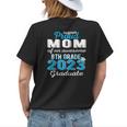 Proud Mom Of 8Th Grade Graduate 2023 Middle School Grad Womens Back Print T-shirt Gifts for Her