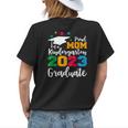 Proud Mom Of A 2023 Graduate Senior 2023 Graduation 23 Gift Womens Back Print T-shirt Gifts for Her