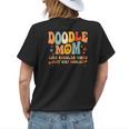 Retro Groovy Its Me The Cool Doodle Mom Gift For Women Gifts For Mom Funny Gifts Womens Back Print T-shirt Gifts for Her