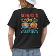 Retro Last Day Of Schools Out For Summer Teacher Boys Girls Womens Back Print T-shirt Gifts for Her