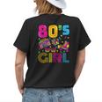 This Is My 80S Girl Costume 1980S Retro Vintage 80S Party Womens Back Print T-shirt Gifts for Her