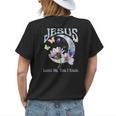 Vintage Boho Retro Christian Faith Jesus Inspirational Grace Faith Funny Gifts Womens Back Print T-shirt Gifts for Her