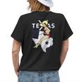 Vintage Texas Cowgirl Womens Back Print T-shirt Gifts for Her