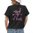 Wedding Bachelorette Party Gift For Maid Of Honor From Bride Gift For Womens Womens Back Print T-shirt Gifts for Her