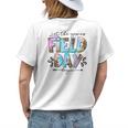 Field Day Let Games Start Begin Leopard Tie Dye Kids Teacher Womens Back Print T-shirt Gifts for Her