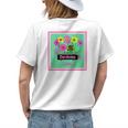 Gardening Lover Plant Nature Flower Blue Pink Yellow Green Gift For Womens Womens Back Print T-shirt Gifts for Her