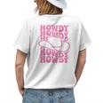 Howdy Western Rodeo Country Southern Cowgirl Vintage Groovy Womens Back Print T-shirt Gifts for Her