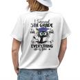 I Survived 5Th Grade Graduated Funny Black Cat Graduation Womens Back Print T-shirt Gifts for Her