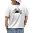 Kindness Matters Sunflower Be Kind Womens Back Print T-shirt Gifts for Her