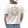 Last Day Of School Let Summer Begin Kids Boys Girls Teachers Womens Back Print T-shirt Gifts for Her