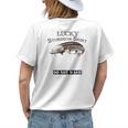 Lucky Sturgeon Womens Back Print T-shirt Gifts for Her