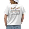 Paraprofessionals Plant Seeds That Grow Forever Sped Para Plant Lover Funny Gifts Womens Back Print T-shirt Gifts for Her