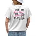 Princess Cowboy Boots Western Cowgirl Country Girls Gift Womens Back Print T-shirt Gifts for Her
