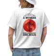 Sewing And Jesus Funny Sewing Quote Women Quilting Lover Womens Back Print T-shirt Gifts for Her