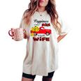 Happiness Is Being A Mom And Wife Sunflower For Women Women's Oversized Comfort T-shirt Ivory