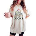 I Read Banned Books Womens Women's Oversized Comfort T-shirt Ivory