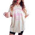 Rodeo Howdy Western Retro Cowboy Cowgirl Space Cosmic Women's Oversized Comfort T-shirt Ivory
