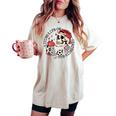 Soccer Mama Living Life On The Sidelines Skeleton Coffee Women's Oversized Comfort T-shirt Ivory
