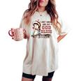 Western Country Cowgirl I Just Smile And Say God Bless Women's Oversized Comfort T-shirt Ivory