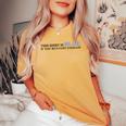Doppler Shift Physics Teacher For Science Nerd Geek Women's Oversized Comfort T-shirt Mustard