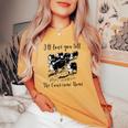 Ill Love You Till The Cows Come Home Country Farm Life Women's Oversized Comfort T-shirt Mustard