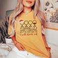 I'm Dreaming Of A White Christmas But Drink Red Wine Meme Women's Oversized Comfort T-shirt Mustard