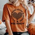 Anti Bullying Be Kind Kindness Day 2023 Unity Day Orange Women's Oversized Comfort T-shirt Yam
